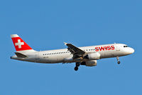 HB-IJK @ EGLL - Airbus A320-214 [0596] (Swiss International Air Lines) Home~G 05/06/2015. On approach 27L. - by Ray Barber