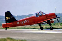 G-AWPH @ EGUD - G-AWPH   Percival P.56 Provost T.1 [PAC/F/003] RAF Abingdon~G 15/09/1979. From a slide. - by Ray Barber