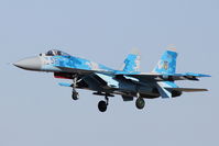 58 @ LMML - Sukhoi Su-27 Flanker 58 Ukranian Air Force - by Raymond Zammit