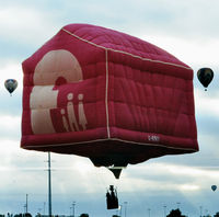G-BSIO - Lifting off at the 1996 Albuquerque Balloon Fiesta. - by kenvidkid