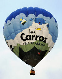 F-GLJR - Lifting off at the 1996 Albuquerque Balloon Fiesta. - by kenvidkid