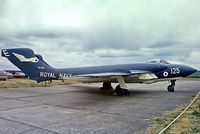 XS576 @ EGSU - De Havilland DH.110 Sea Vixen FAW.2 [10134] (Ex Royal Navy) Duxford~G 28/06/1975. From a slide. - by Ray Barber