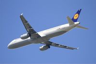 D-AIRL @ LFPG - Airbus A321-131, Take off Rwy 27L, Roissy Charles De Gaulle Airport (LFPG-CDG) - by Yves-Q