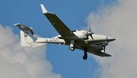 G-CTCC @ EGHH - Low approach to 08 - by John Coates