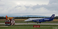 G-MAJJ @ EGQS - Ready to depart from RAF Lossiemouth EGQS during Exercise Joint Warrior 16-2 on the standard inter-RAF base charter flight - by Clive Pattle