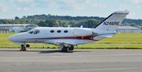 N246RE @ EGHH - Visitor at CSE - by John Coates