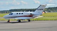 N246RE @ EGHH - Visitor at CSE - by John Coates