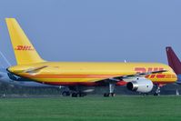 G-DHKE @ EGSH - Sunset at the storage area. - by keithnewsome