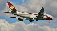 VQ-BSK @ EGHH - About to touchdown 08 - by John Coates