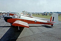 XZ550 @ EGCN - Slingsby T.61F Venture [1870] (Air Cadets) RAF Finningley~G 30/07/1977. From a slide. - by Ray Barber