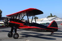 N59031 @ SZP - 1941 Boeing Stearman A75N1, Continental W670 220 Hp radial, a stunning showplane long-based at SZP. See many in-flight Photos. - by Doug Robertson