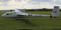 G-CJMV @ EGHL - G CJMV being towed to the winch area at Lasham - EGHL - by dave226688