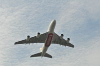A6-EER @ EGLL - Leaving LHR