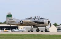 N80696 @ KOSH - North American T-28A - by Mark Pasqualino