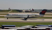 N857AS @ ATL - Delta Connection - by Florida Metal