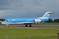 PH-KZE @ EGSH - About to depart from Norwich. - by Graham Reeve