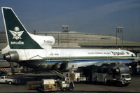 HZ-AHA @ LFPG - Saudia Lockheed TriStar 200 at Paris Charles de Gaulle airport, 1983 - by Van Propeller