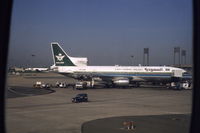 HZ-AHA @ LFPG - Saudia Lockheed TriStar 200 at Paris Charles de Gaulle airport, 1983, seen from a taxiing DC-9 - by Van Propeller
