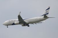 4X-EKP @ LFPG - Boeing 737-8Q8, On final rwy 27R, Paris-Roissy Charles De Gaulle airport (LFPG-CDG) - by Yves-Q
