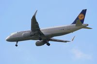 D-AIUK @ LFPG - Airbus A320-214, On final rwy 27R, Paris-Roissy Charles De Gaulle airport (LFPG-CDG) - by Yves-Q