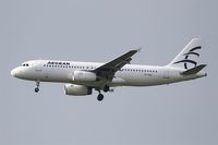SX-DGX @ LFPG - Airbus A320-232, On final rwy 27R, Paris-Roissy Charles De Gaulle airport (LFPG-CDG) - by Yves-Q