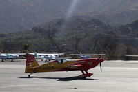 N669AJ @ SZP - Extraflugzeugproduktions EA330/SC, Lycoming IO-540-L1B5 300 Hp modif. to 330 Hp?, ex-Breitling racer N330EX. Customized & modified, Exp. Class, taxi to Rwy 04 - by Doug Robertson