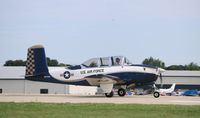 N273CB @ KOSH - Beech T-34A