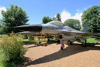 FA-55 - SABCA F-16AM Fighting Falcon, Preserved at Savigny-Les Beaune Museum - by Yves-Q