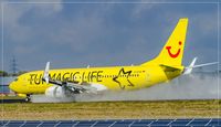 D-ATUG @ EDDR - Boeing 737-8K5, - by Jerzy Maciaszek