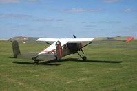 F-GKRO @ EGSV - Vintage visitor - by Keith Sowter