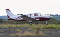 G-ELUE @ EGFH - Visiting Cherokee Warrior II. - by Roger Winser