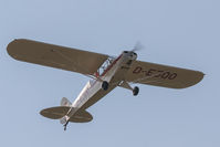 D-EJQO @ EDST - Departing the 2016 Hahnweide Oldtimer Fliegertreffen - by alanh