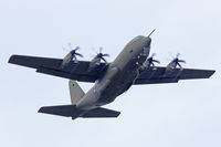 ZH888 @ EGFF - C-130J Hercules C.5, RAF Brize Norton based, callsign Ascot 193, low go-round runway 12.