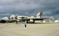 XM647 @ EGVI - At the 1980 International Air Tattoo Greenham Common, copied from slide. - by kenvidkid