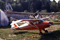 CF-HEH @ N.A. - Piper PA-20-135 Pacer in the Canadian Museum of Flight & Transportation, Surrey, Vancouver, B.C., Canada, 1987 - by Van Propeller