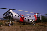 53-4366 @ N.A. - USAF Piasecki CH-21B-PH Workhorse in the Canadian Museum of Flight & Transportation, Vancouver, B.C., Canada, 1987 - by Van Propeller