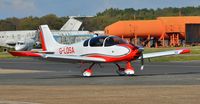G-LDSA @ EGHH - Departing after repaint - by John Coates