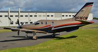 N616CM @ EGHH - Visitor at Bliss Avn believed to be a TBM850 - by John Coates