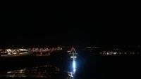 N321CR @ LKPR - Night landing on LKPR