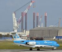 PH-KZB @ EGAC - KLM Cityhopper flight to Amsterdam.