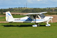 G-ULSY @ X3CX - Just landed at Northrepps. - by Graham Reeve