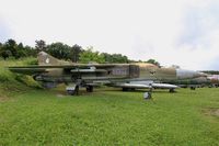 3887 - Mikoyan-Gurevich MiG-23MF, Preserved at Savigny-Les Beaune Museum - by Yves-Q