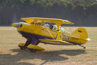D-EDUX @ EDST - Taxying for departure at the 2016 Hahnweide Oldtimer Fliegertreffen - by alanh