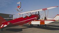 N620BD @ O88 - Bill Dekker Stearman at the old Rio Vista Airport in California. - by Clayton Eddy