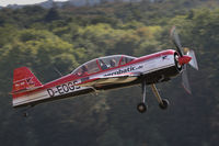D-EOGS @ EDST - Departing the 2016 Hahnweide Oldtimer Fliegertreffen - by alanh