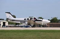 N341E @ KOSH - Raytheon G58 - by Mark Pasqualino