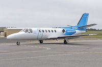 VH-QQZ @ YSWG - Aspen Medical/Corporate Aircraft Charter (VH-QQZ) Cessna Citation II taxiing at Wagga Wagga Airport - by YSWG-photography
