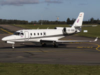 OE-GBE @ EGSH - Taxiing to SaxonAir in some lovely light....