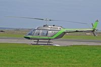 G-XXIV @ EGCK - JetRanger II, Heliart Ltd, seen parked up. - by Derek Flewin