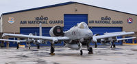 78-0653 @ KBOI - 190th Fighter Sq., 124th Fighter Wing, Idaho ANG. One of 12 A-10Cs back from 6 months in the Middle East. - by raptor767